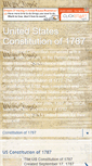 Mobile Screenshot of constitutionof1787.com