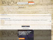Tablet Screenshot of constitutionof1787.com